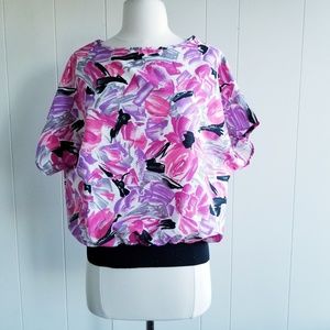 1970s Copy Cats,‎ Made in USA, Floral Top